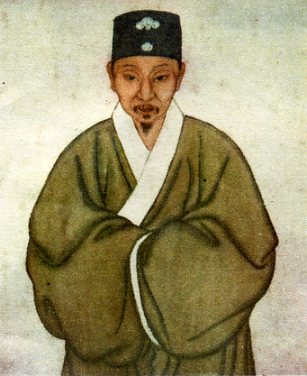 汤显祖画像（陈作霖1838年绘，俞平伯藏）