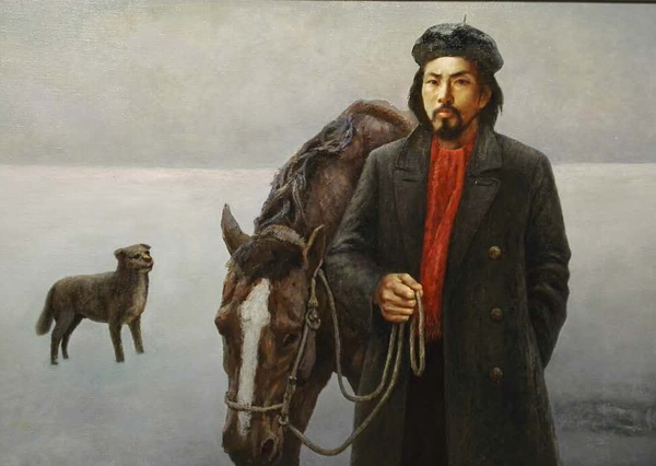 冯庆自画像