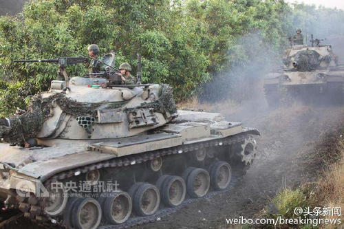 据此前报道，台“陆军”八军团“政战主任”杨威武表示，564旅一辆CM11坦克上午10时30分左右，操演完成返回部队途中，因战车左边履带卡住，从网纱溪桥上翻覆落水，桥高约3米，车上共5人，司机逃出，其余4人送医急救，情况危急，但均已没有生命迹象。