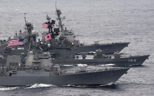 日美将巡航南海2
