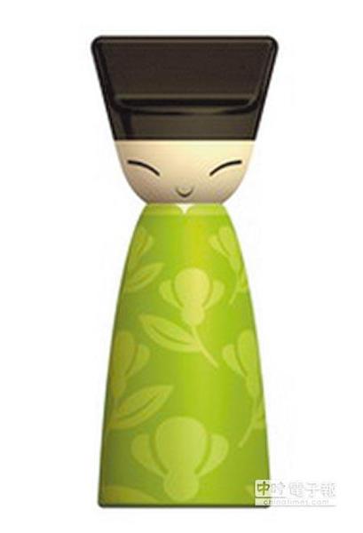 台北故宫文创產品，清皇帝胡椒研磨器。（翻摄自故宫精品）