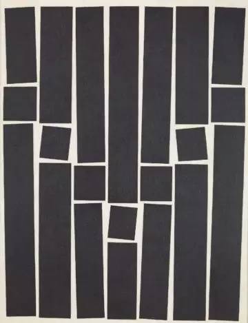 《绘画9号（Painting 9）》，何里欧•奥迪塞卡（HélioOiticica），布面油画，1959年