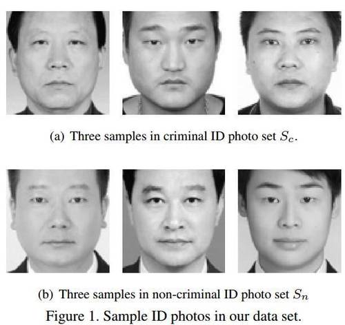 上海交大教授训练机器看脸分辨罪犯:准确率86%以上