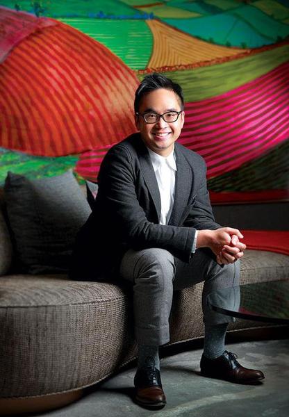 获得年度前瞻收藏家的Adrian Cheng