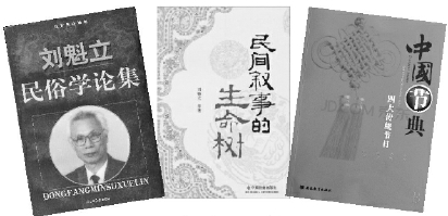 刘魁立部分民俗著作
