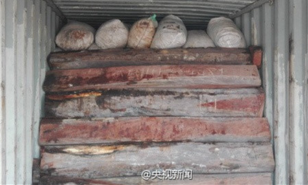 这是目前中国海关查获的最大一起穿山甲鳞片走私案。