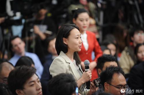 北京电视台记者提问