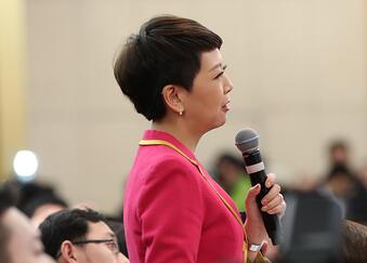 中国国际电视台记者提问“金砖国家领导人会晤”