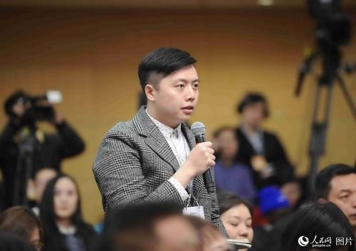 台湾旺报记者提问