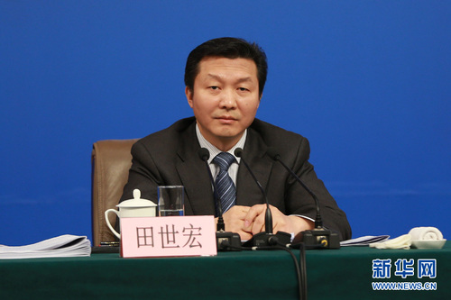 图为国家标准化管理委员会主任田世宏。