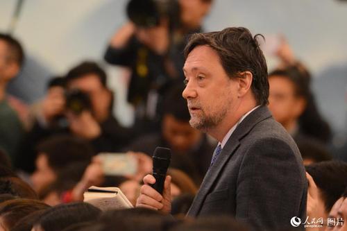 美国有线电视新闻网记者提问