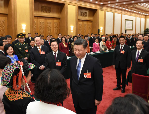 “人民代表”习近平——写在十二届全国人大五次会议胜利闭幕之际