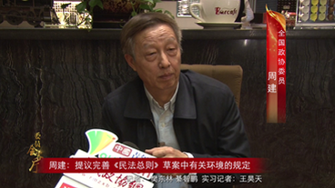 周建：提议完善《民法总则》草案中有关环境的规定