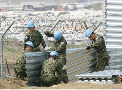 日本陆上自卫队队员遭南苏丹军队缴械 关押1小时后称“误会”获释