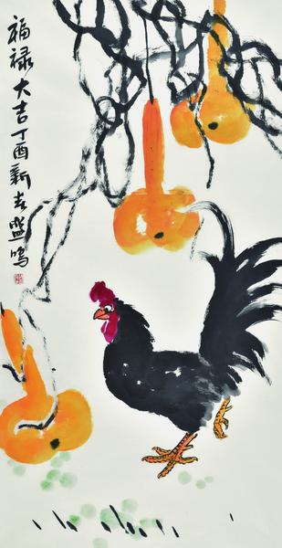 8福禄大吉136X68cm（2）