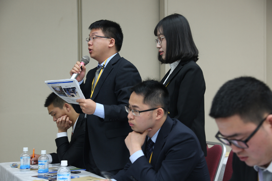 交流团访问全日空公司，交流企业公益经验