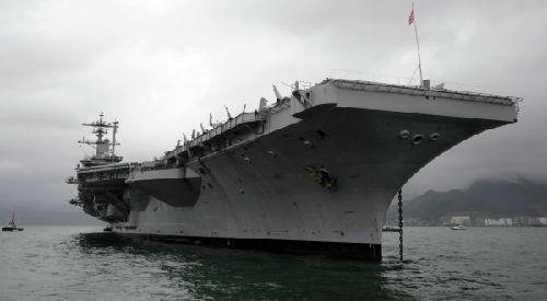 外媒：美航母逼近 朝鲜放狠话警告将予以回击_《参考消息》官方网站