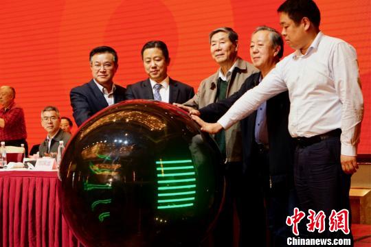 世界长寿之乡红豆杉长寿镇调查认证项目启动现场。　孙权 摄