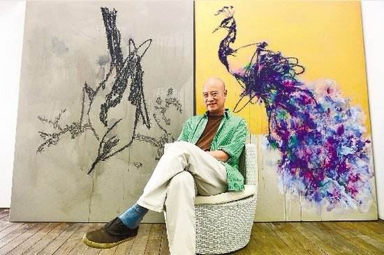 叶永青一幅作品拍出25万3