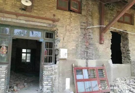 南京市百年文保建筑被剧组违规拆改