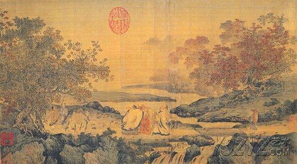 虎溪三笑图
