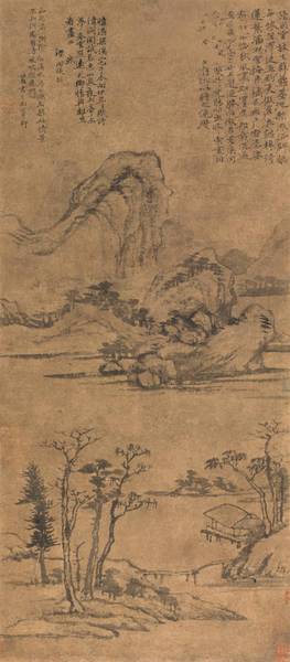 倪瓒 溪山亭子