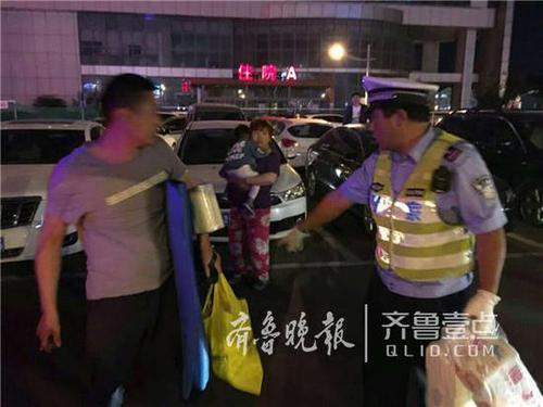 青岛：孕妇临产，丈夫酒后冒险驾车上高速送医