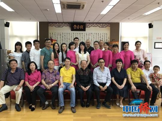中国侨网印尼东方音乐基金会到访厦门同安。　叶小珊　摄