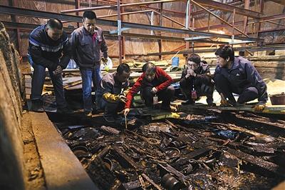 西汉海昏侯墓发掘现场。新京报记者 侯少卿 摄