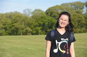图为失踪的中国学生章莹颖。图片来源：美国中文网。