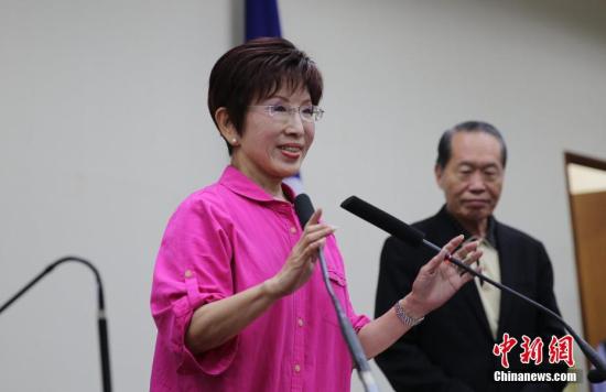 资料图：洪秀柱。 <a target='_blank' href='http://www.chinanews.com/'>中新社</a>记者 刘双双 摄