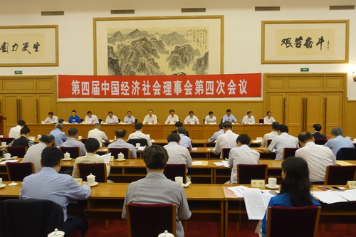 潘立刚增补为经社理事会副主席 