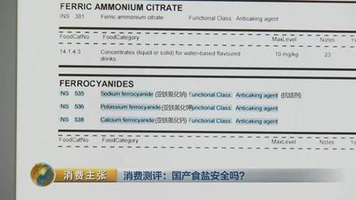 国产食盐“添加剂”堪比砒霜？央视深度揭秘