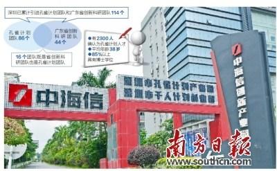 中国侨网龙岗区中海信(深圳)创新产业城。南方日报记者 朱洪波 摄