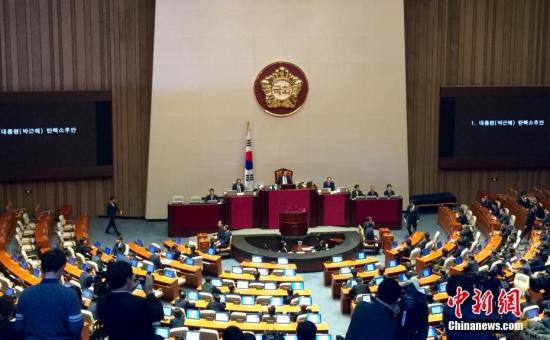 资料图片：韩国国会。<a target='_blank' href='http://www.chinanews.com/'>中新社</a>记者 吴旭 摄