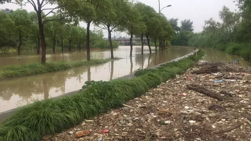 钱塘江流域暴发建国后第二大洪水 百年古桥被冲毁