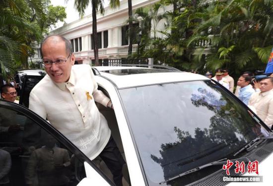 图为阿基诺。<a target='_blank' href='http://www.chinanews.com/'>中新社</a>记者 malacanang 摄