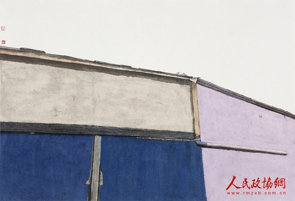 28-异域行—爱尔兰2 65×95cm 2013 水墨