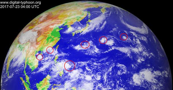 台风组团携暴雨接连来袭 江浙沪降温仍然没戏