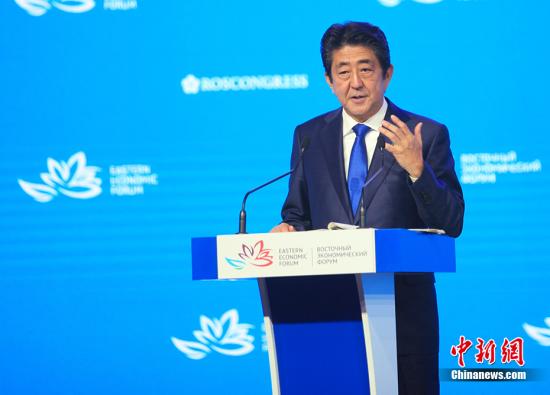 日本首相安倍晋三。