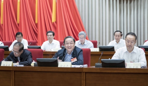 全国政协十二届常委会第二十二次会议闭幕 俞正声主持并讲话
