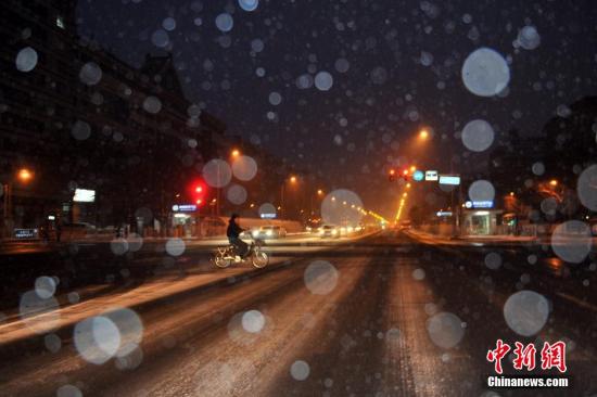 资料图：北京雪景。<a target='_blank' href='http://www.chinanews.com/' >中新网</a>记者 金硕 摄
