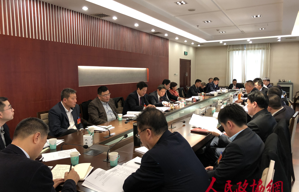 大兴区政协委员分组讨论常委会工作报告和提案工作报告