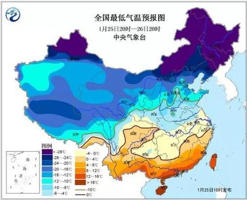 今冬最强寒潮降雪发威 未来几天都是冷冷冷