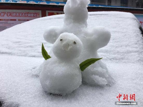 资料图：福建雪天。钟兴利 摄