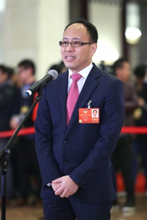 （13）全国政协委员接受采访