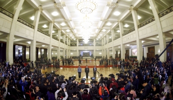 "委员通道"首次开启 杨利伟、杨扬等11位委员接受采访（组图）