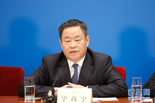 图为中国中化集团有限公司党组书记、董事长宁高宁。新华网 中国政府网 翟子赫摄