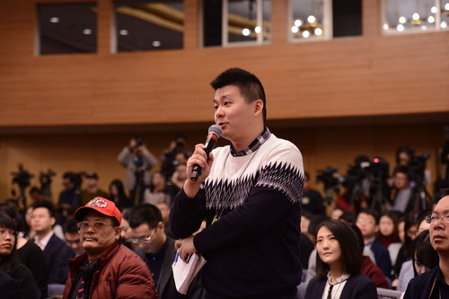 香港阳光早报记者提问