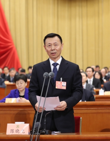 （2）全国政协十三届一次会议举行第三次全体会议